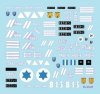 Star Decals 35-C1427 Early IDF markings # 1. Israeli armoured cars and AFVs in 1948-49. Daimler AC Mk 2, Humber AC Mk IV, Humber LRC, Marmon-Herrington Mk IVF, M3 White Scout Car, Humber SC, CMP C15TA. 1/35